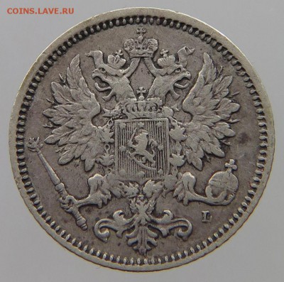 25 пенни 1892, 1873, 1889 - 25-1889-obv