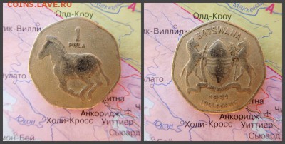 Ботсвана 1 пула, 1991г - 1