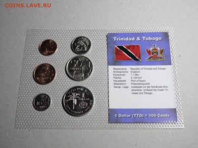 набор монет Тринидад и Тобаго 1$ доллар ФАО FAO 6 шт. UNC - nabor_monet_trinidad_i_tobago_1_dollar_fao_fao_6_sht_unc_blister_zapajka