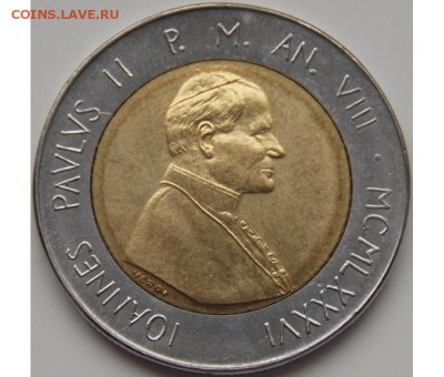 биметалл Ватикан 500 лир 1986 UNC Иисус Христос и Дева Мария - bimetall_vatikan_500_lir_1986_unc_iisus_khristos_i_deva_marija (1)