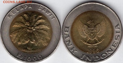 Биметалл Индонезия 1000 рупий 1996 - bimetall_indonezija_1000_rupij_1996