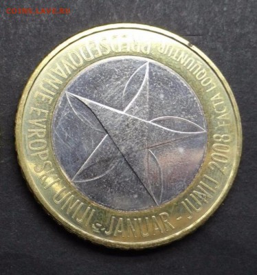 биметалл Словения 3 евро 2008 Председательство Словении в ЕС - bimetall_slovenija_3_evro_2008_predsedatelstvo_slovenii_v_evrosojuze (1)