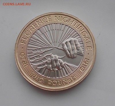 биметалл Великобритания 2 фунта 2010 Флоренс Найтингейл - bimetall_velikobritanija_2_funta_2010_100_let_so_dnja_smerti_florens_najtingejl