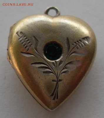 кулон медальон в виде сердца. серебро. до 11.08. - SDC19565.JPG
