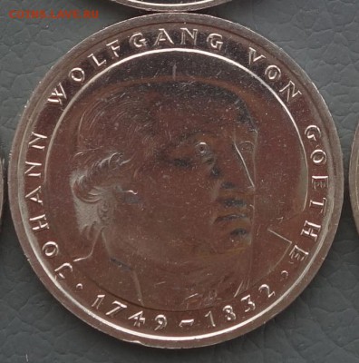 5 марок Гёте 1982 до 10.08 в 22 - brd15