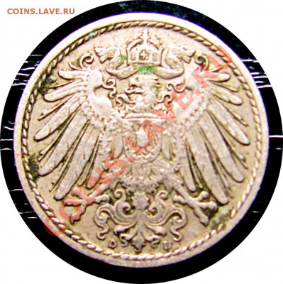 R29 Германия 5 пфеннигов 1908D до 11.05 в 22°° - R29 5 pf 1908D_2