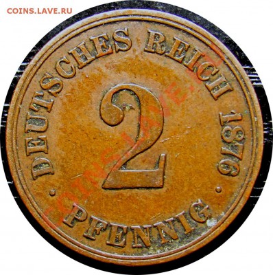 R31 Германия 2 пфеннига 1876A до 11.05 в 22°° - R31 2 pf 1876A_1