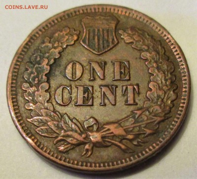 США 1 цент 1904. ХОРОШИЙ. Оценка. - 006.JPG