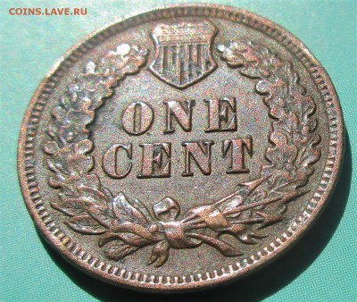 США 1 цент 1904. ХОРОШИЙ. Оценка. - 110.JPG