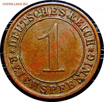 R33 Германия 1 пфенниг 1930A до 11.05 в 22°° - R33 1 pf 1930A_1