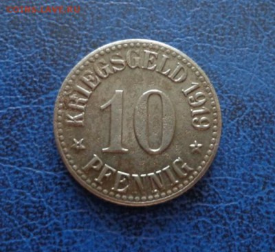 Нотгельд 10 пфеннигов 1919 Кассель до 12.08. - DSC01920.JPG