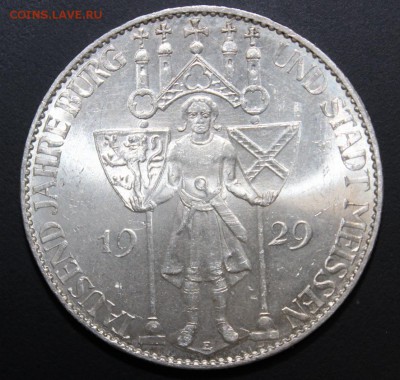 5 марок 1929 Meissen - реверс.1JPG