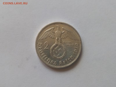 ГЕРМАНИЯ(РЕЙХ),2 рейхсмарки 1939F(Гинденбург)до 13.08.2018 - IMG_20180810_125411