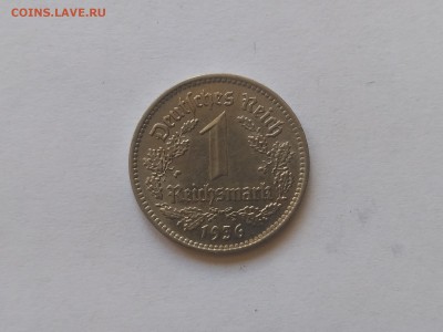 ГЕРМАНИЯ(РЕЙХ),1 рейхсмарка 1936А(никель)до 12.08.2018 - IMG_20180810_125804