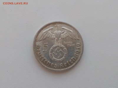 ГЕРМАНИЯ(РЕЙХ),5 рейхсмарок 1939J(Гинденбург)до 13.08.2018 - IMG_20180810_171853