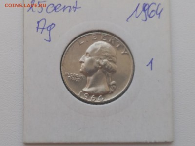 США,25 центов 1964D(Вашингтон) до 11.08.2018 - IMG_20180810_171658
