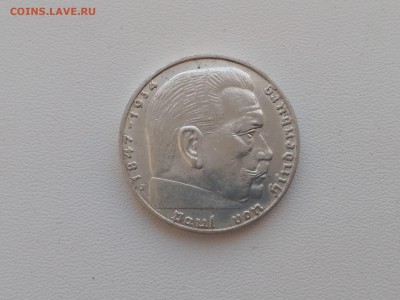 ГЕРМАНИЯ(РЕЙХ),2 рейхсмарки 1939J(Гинденбург)до 13.08.2018 - IMG_20180810_172116