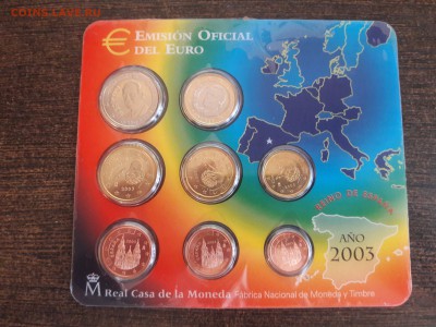 Официальный набор евро Испания 2003 до 16.08.2018 - 20180513_201027