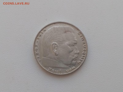 ГЕРМАНИЯ(РЕЙХ),2 рейхсмарки 1937D(Гинденбург)до 13.08.2018 - IMG_20180810_171927