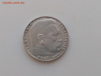 ГЕРМАНИЯ(РЕЙХ),2 рейхсмарки 1938D(Гинденбург)до 13.08.2018 - IMG_20180810_172133