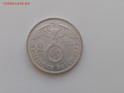 ГЕРМАНИЯ(РЕЙХ),2 рейхсмарки 1937А(Гинденбург)до 13.08.2018 - IMG_20180810_171914