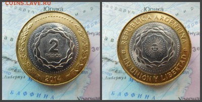 Аргентина 2 песо, 2014 - 3