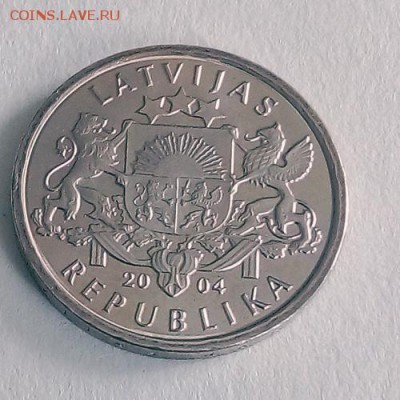 Латвия 1 лат 2004 Мальчик с пальчик - IMG_20180730_093647