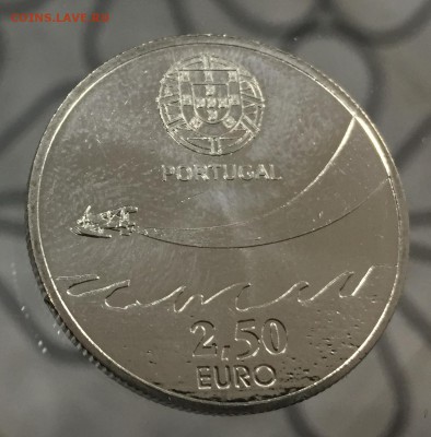 2,5 евро 2014 Португалия 100 лет Авиации до 19.08.2018 - IMG_1192-13-08-18-02-26.JPG