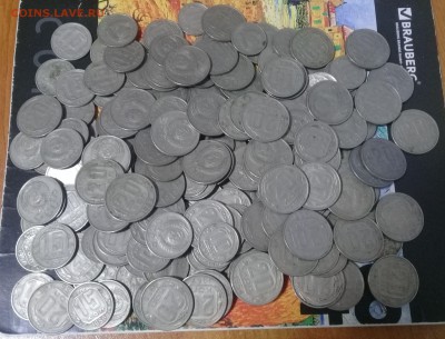Лот никеля СССР 50-х гг. 221 шт. (ВС 19 авг. 22:00) - 20180814_053230