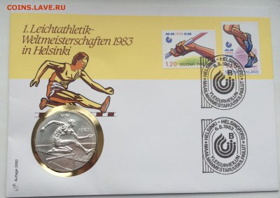 КПД Финляндия 50 марок 1983 Чемпионат мира по лёгкой атлетик - IMG_3052.JPG