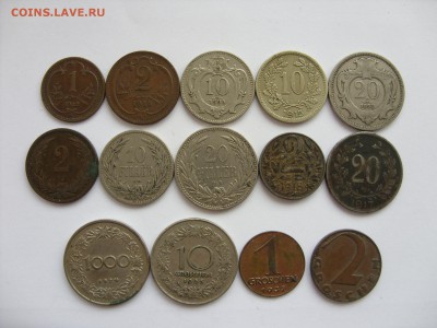 Австро-Венгрия и Австрия 14 штук.1893-1932.Старт 420 рублей. - Аук Австро-Венгрия и Австрия 14 штук - 1.JPG