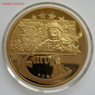 Жетон Europa 2003 Portugal. Старт 150 рублей. - Жетон Europa 2003 Portugal - 2