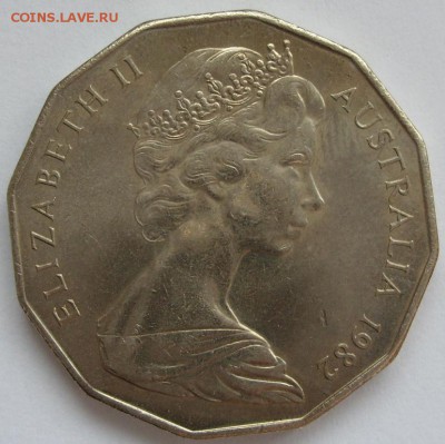 50 центов Австралия 1982 XII игры Содружества.Старт 150 руб. - 50 центов Австралия 1982 XII игры Содружества - 2