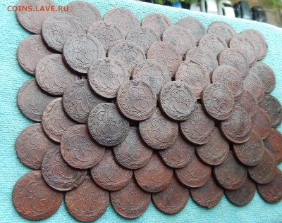 92 пятака Екатерины 2 1763-1786, цена фикс - all-1-3