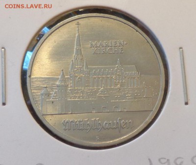 ГДР - 5 марок Церковь Св. Марии до 21.08, 22.00 - ГДР 5 марок 1989 Церковь Св. Марии_1