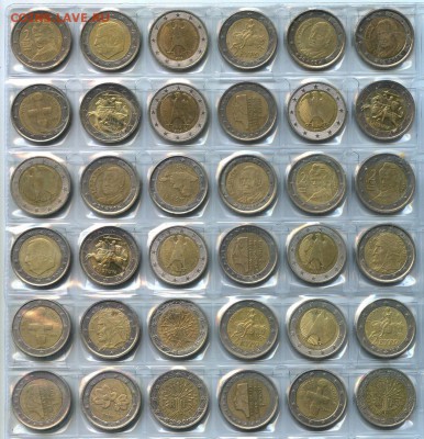 2 евро разных стран ФИКС - Dom9gSpZIG0