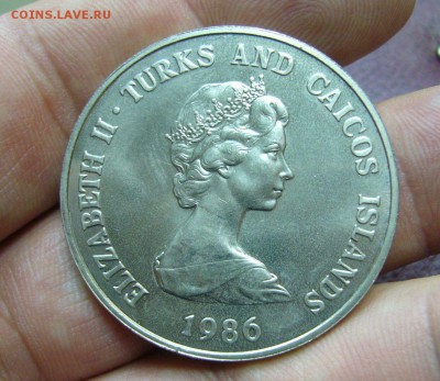 1 крона Тёркс и Кайкос 1986 г - 18-08-18 - 23- 10 мск - 3