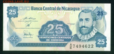 НИКАРАГУА 25 центаво де кордоба. ПРЕСС до 19.08.18г 22.30 - Копия Image3