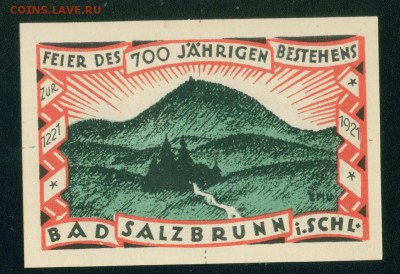 ГЕРМАНИЯ. Нотгельд  Бад Зальцбрунн 1921г. ПРЕСС до 19.08.18г - Копия Image12