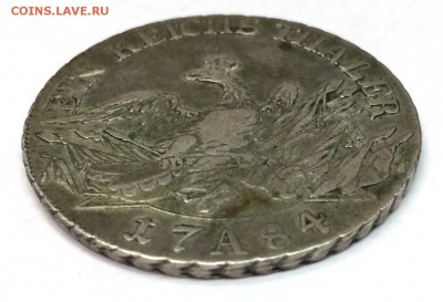 Пруссия 1 талер 1784 А - IMG_7592.JPG