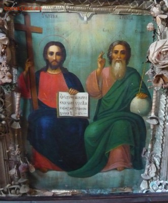 Храмовая икона.Святая троица.В киоте.Оценка. - P1060072.JPG