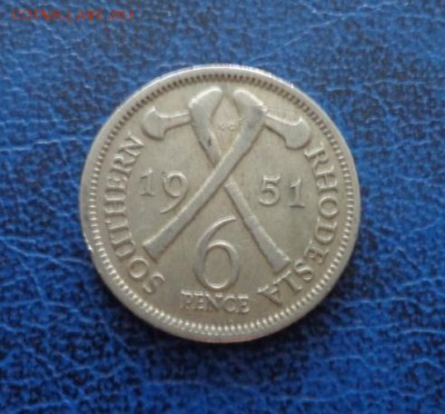 Южная Родезия 6 пенсов 1951  до 20.08 - DSC01938.JPG