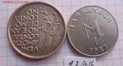 Жетоны:Италия серебро , игровые 2 шт   до 23.8 в 21-30 мск - DSC04597.JPG