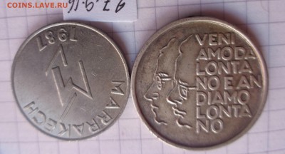 Жетоны:Италия серебро , игровые 2 шт   до 23.8 в 21-30 мск - DSC04597.JPG