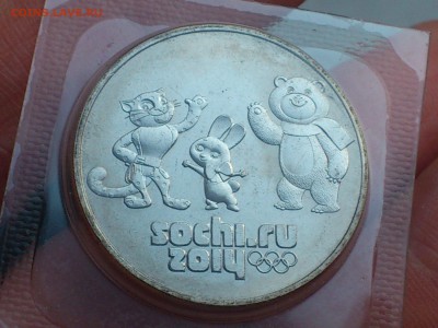 25 рублей СОЧИ "Талисманы" (7 разновидностей) - DSC_0002.JPG