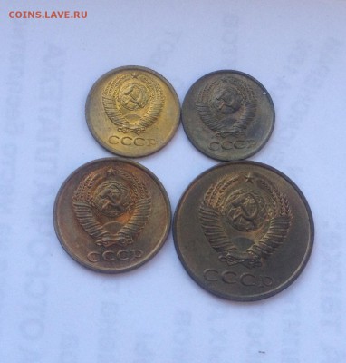 1коп. 1972г. 1,2,3коп. 1980г. до 24.08.2018 в 22.00 - image