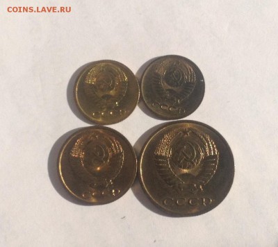 1коп. 1972г. 1,2,3коп. 1980г. до 24.08.2018 в 22.00 - image