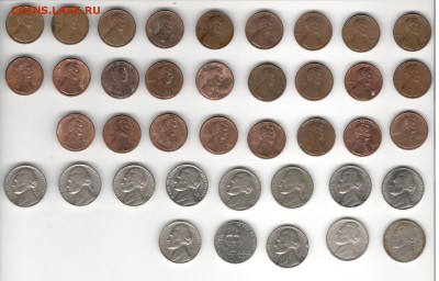 Ходячка США по списку, низкие ФИКС-цены - 1%2C 5%2C 10 центов США%2C A
