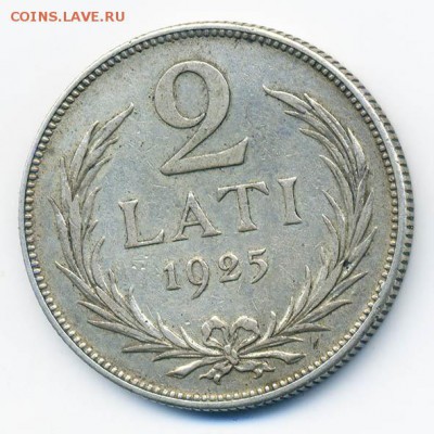 Латвия 2 лата 1925 - Латвия_2лата-1925_Р