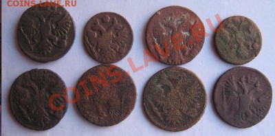 Царская медь:денежки ,полушки 8 шт с РУБЛЯ  до 12.5  в 21-00 - IMG_5171